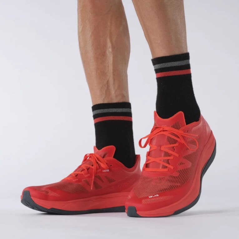 Salomon S/Lab Phantasm Cf Women's Running Shoes Red | CA 57O24